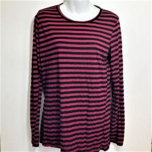 NWT Michael Stars Long Sleeve Crew Neck Top